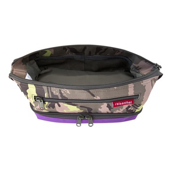 ライゼンタール　コスメティックバッグS　カモフラ＆バイオレット